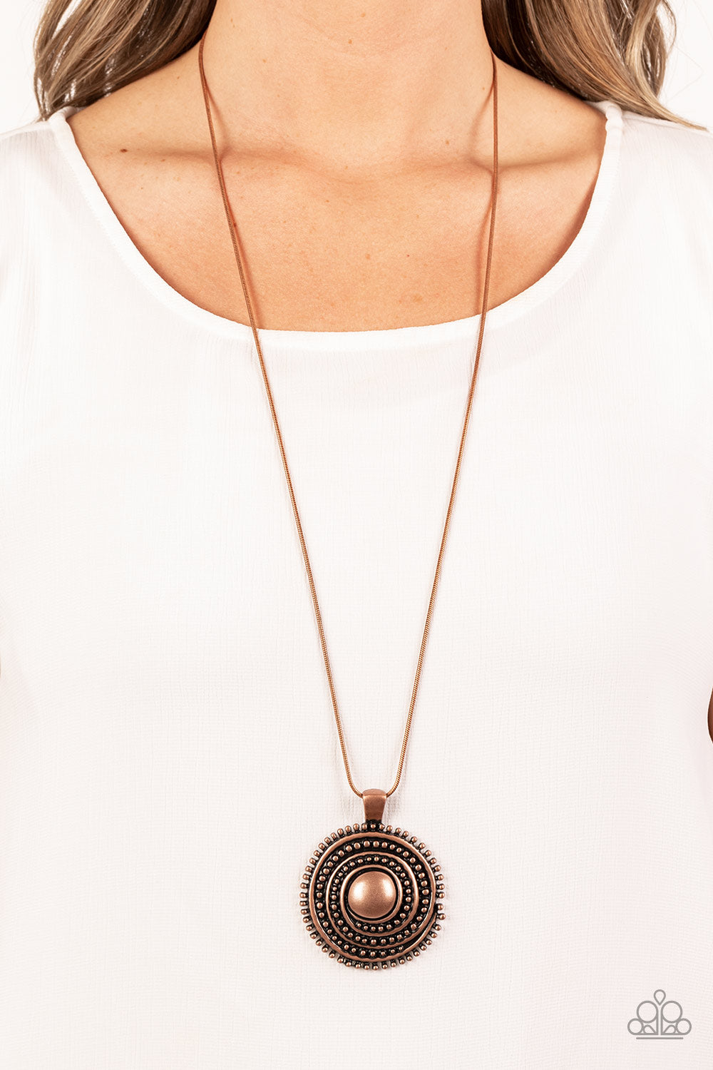 Paparazzi Accessories ❋Solar Swirl - Copper Necklace❋ Flat Rate Ship $4.50❋