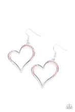 Load image into Gallery viewer, brought-to-you-by-blingflingbykat-tenderhearted-twinkle-pink-earrings-paparazzi-accessories-
