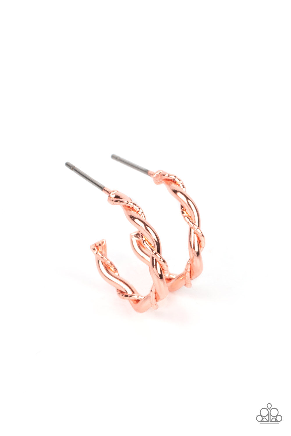 brought-to-you-by-blingflingbykat-irresistibly-intertwined-copper-earrings-paparazzi-accessories-