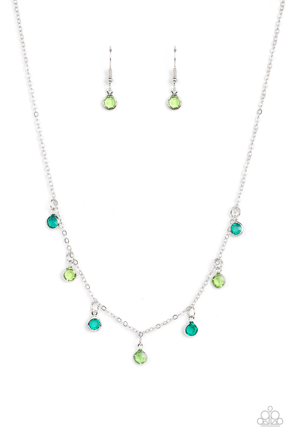 Paparazzi Accessories ❋Carefree Charmer - Green Necklace❋ Flat Rate Ship $4.50❋
