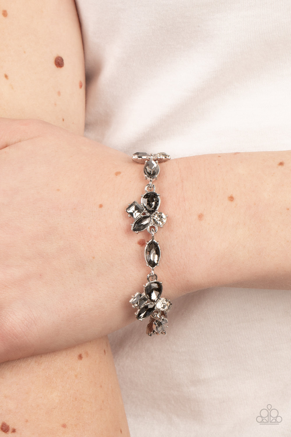 Paparazzi Accessories ❋Colorful Captivation - Silver Bracelet❋ Flat Rate Ship $4.50❋