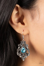 Load image into Gallery viewer, Paparazzi Accessories ❋Palace Perfection - Blue Earrings❋ Flat Rate Ship $4.50❋

