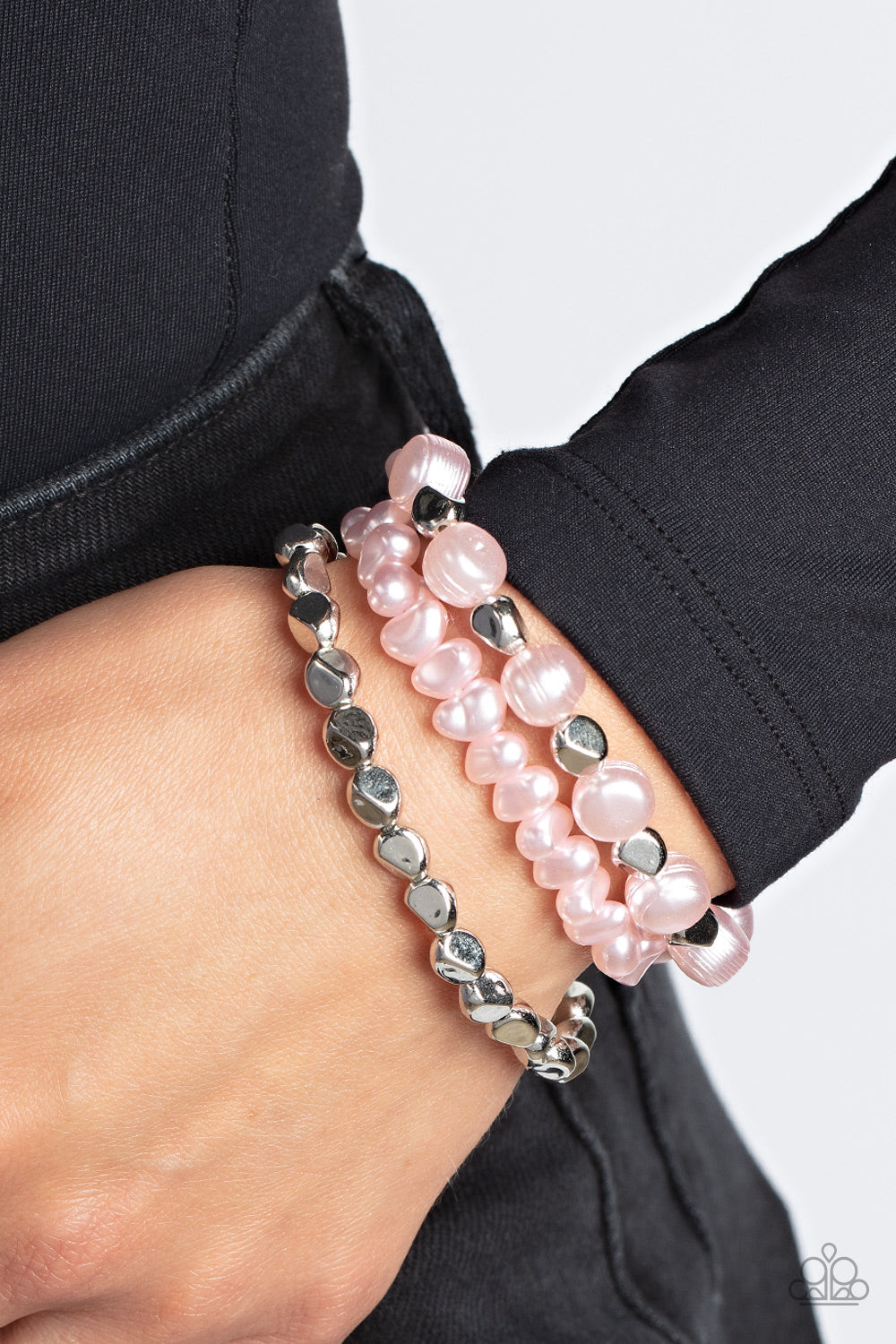 Paparazzi Accessories ❋Shoreside Soiree - Pink Bracelet❋ Flat Rate Ship $4.50❋