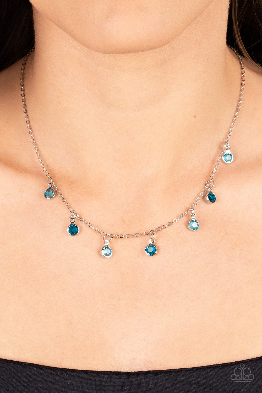 Paparazzi Accessories ❋Carefree Charmer - Blue Necklace❋ Flat Rate Ship $4.50❋