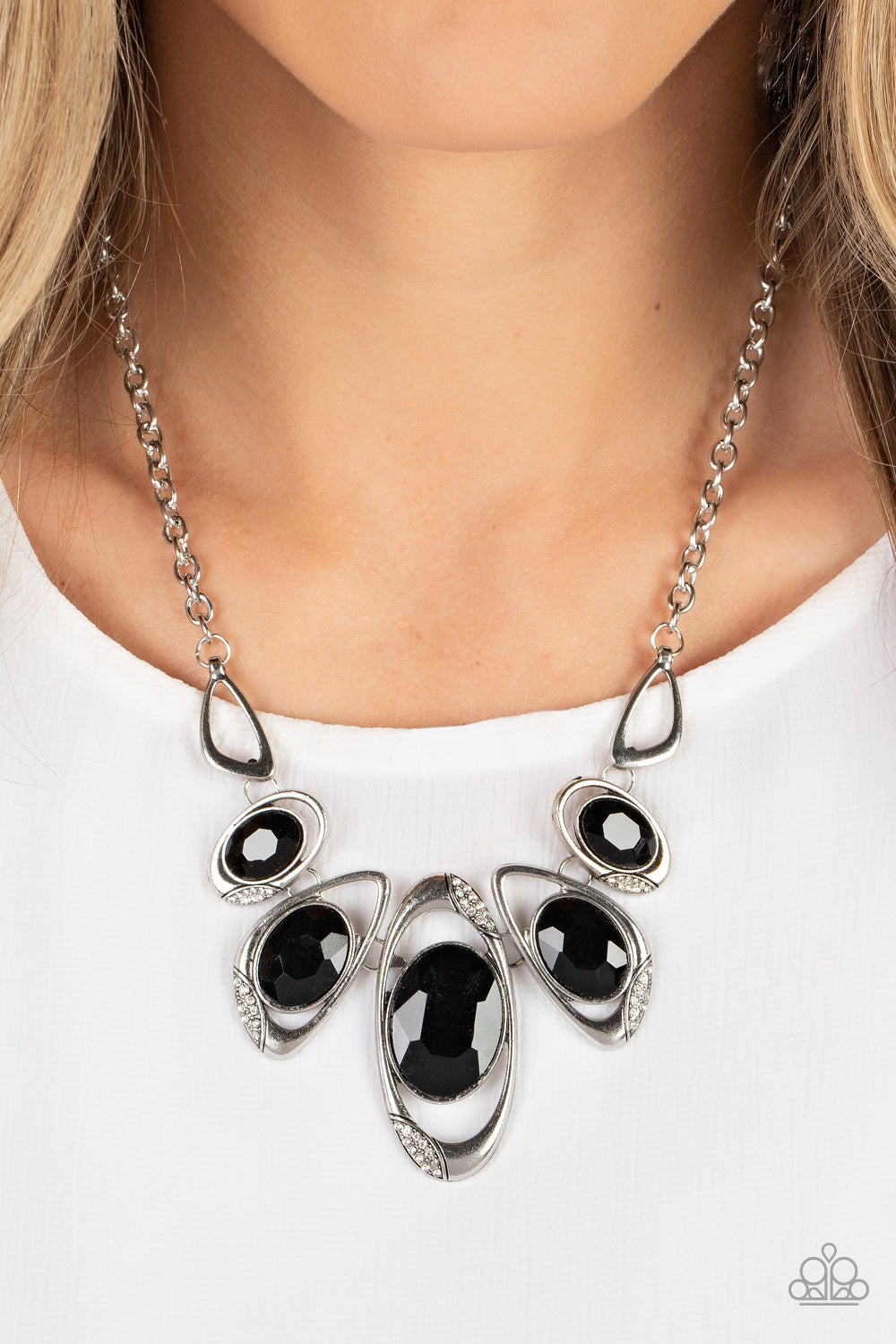 Paparazzi Accessories ❋Hypnotic Twinkle - Black Necklace❋ Flat Rate Ship $4.50❋