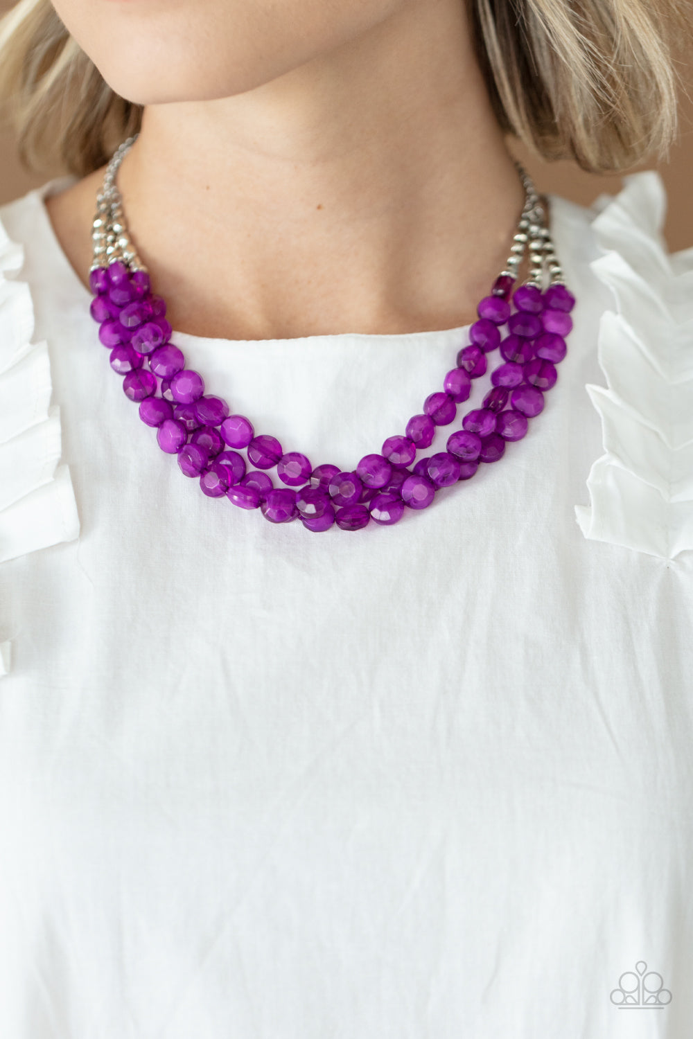 Paparazzi Accessories ❋Pacific Picnic - Purple Necklace❋ Flat Rate Ship $4.50❋
