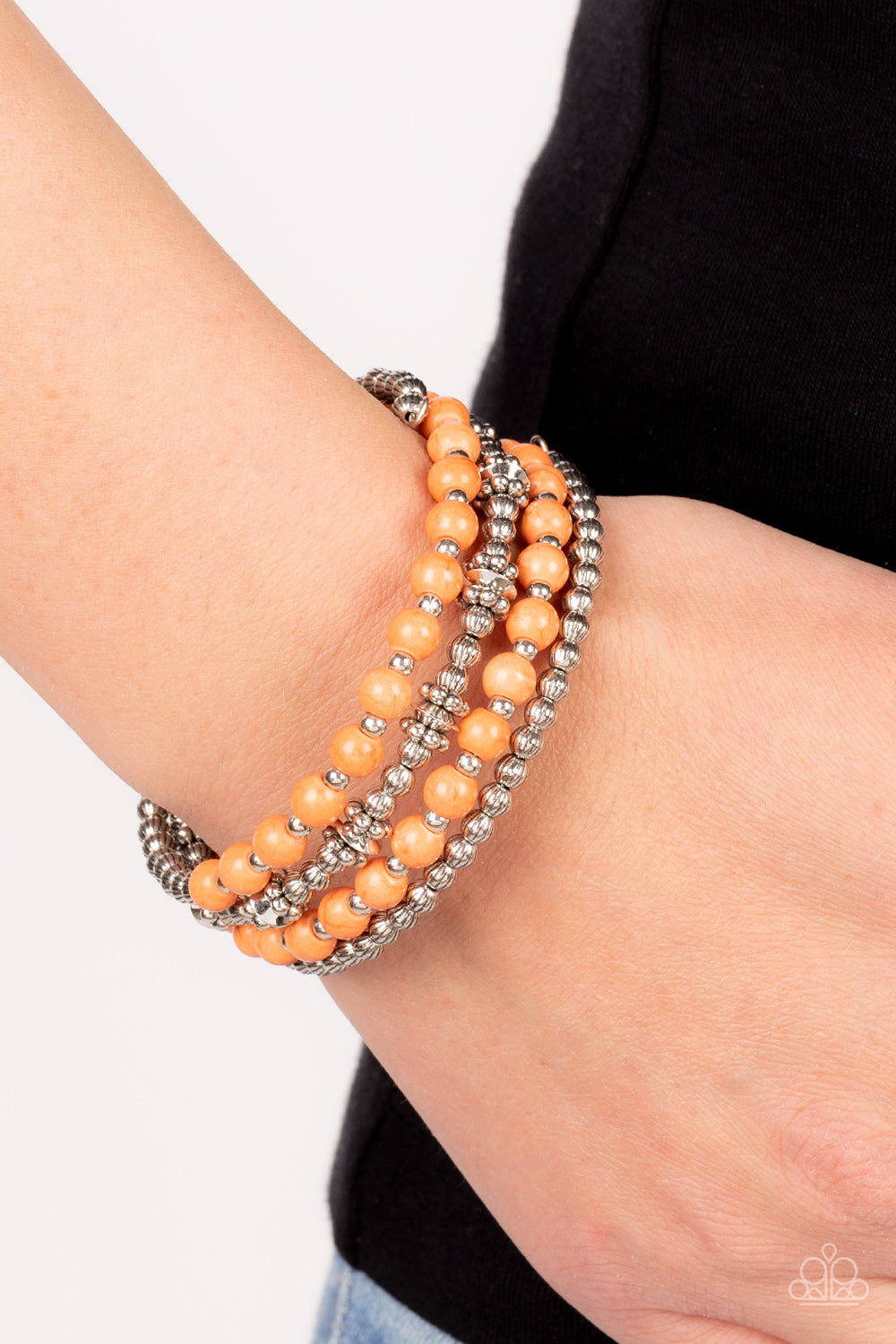 Paparazzi Accessories ❋Road Trip Remix - Orange Bracelet❋ Flat Rate Ship $4.50❋