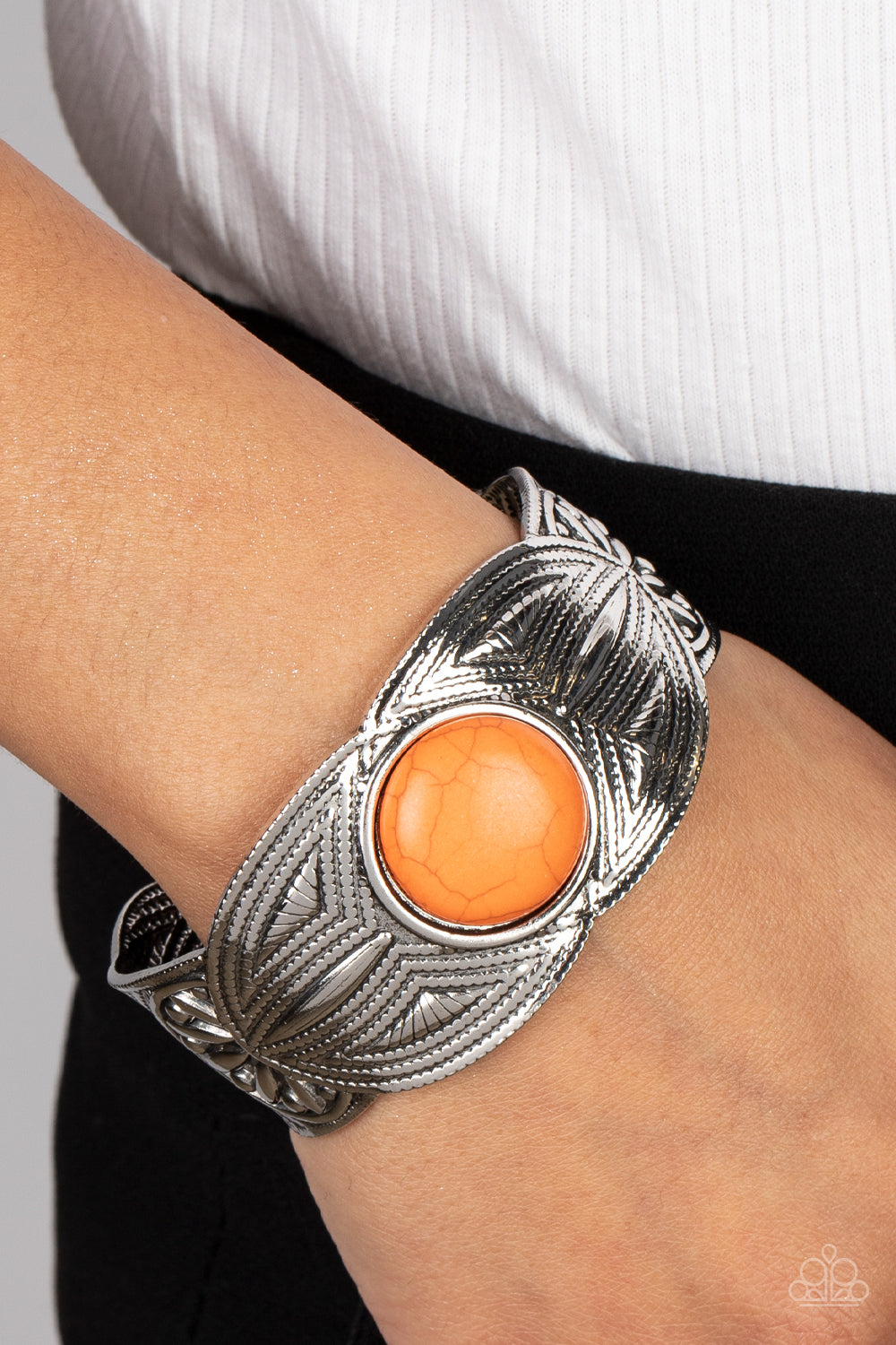 Paparazzi Accessories ❋Western Odyssey - Orange Bracelet❋ Flat Rate Ship $4.50❋