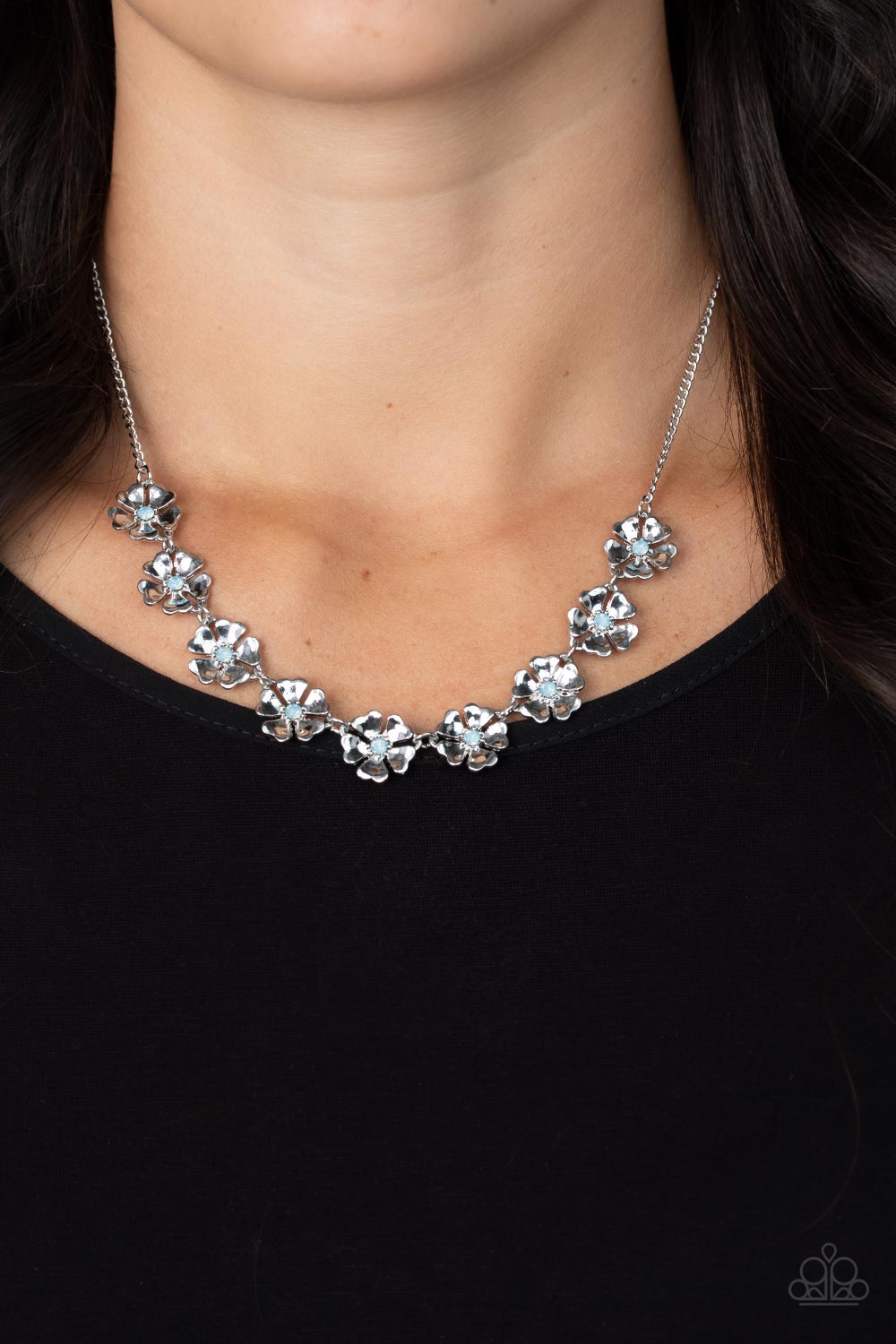 Paparazzi Accessories ❋Petunia Palace - Blue Necklace❋ Flat Rate Ship $4.50❋