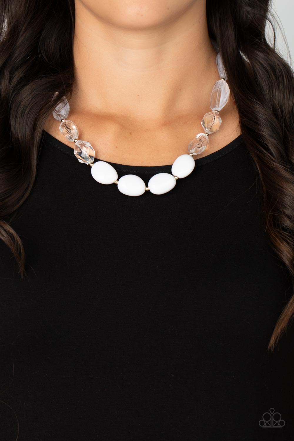 Paparazzi Accessories ❋Private Paradise - White Necklace❋ Flat Rate Ship $4.50❋