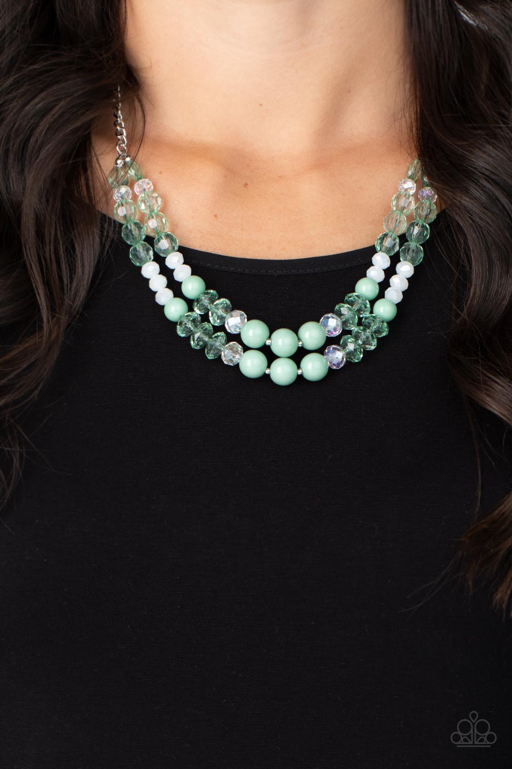 Paparazzi Accessories ❋Vera-CRUZIN - Green Necklace❋ Flat Rate Ship $4.50❋