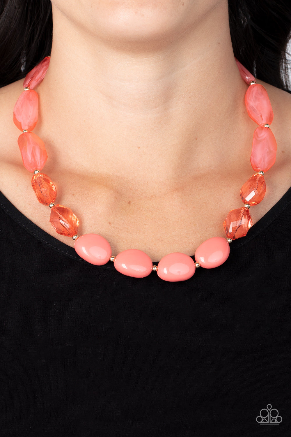 Paparazzi Accessories ❋Private Paradise - Orange Necklace❋ Flat Rate Ship $4.50❋