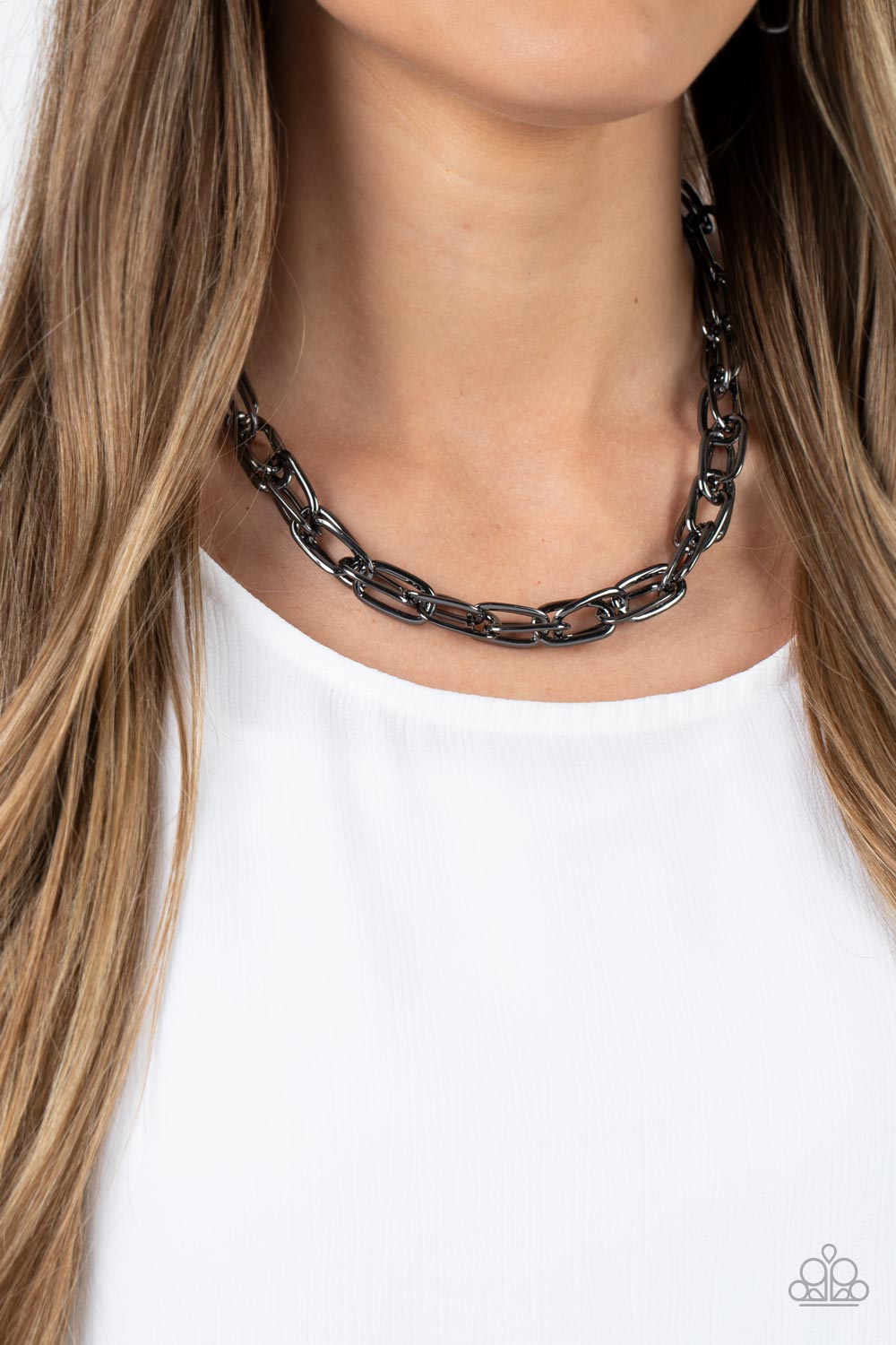 Paparazzi Accessories ❋Tough Call - Black Necklace❋ Flat Rate Ship $4.50❋