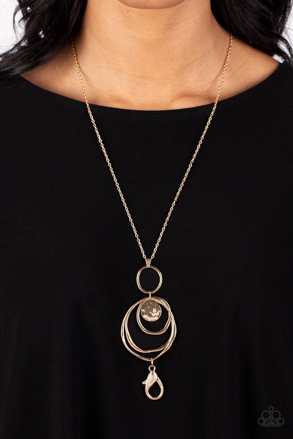 Paparazzi Accessories ❋Mermaid Maestoso - Gold Lanyard❋ Flat Rate Ship $4.50❋ - Image #2