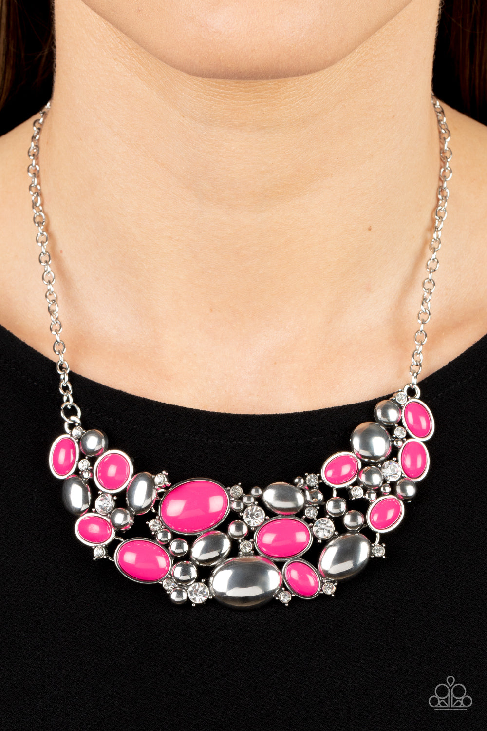 Paparazzi Accessories ❋Contemporary Calamity - Pink Necklace❋ Flat Rate Ship $4.50❋