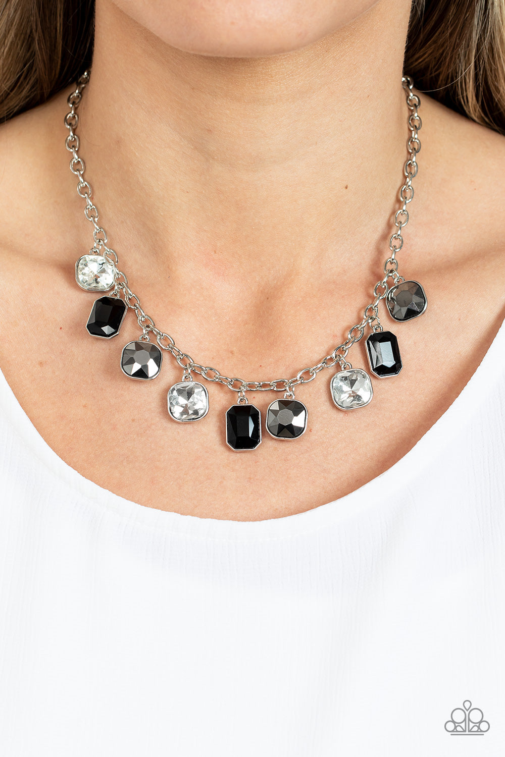 Paparazzi Accessories ❋Best Decision Ever - Silver Necklace❋ Flat Rate Ship $4.50❋