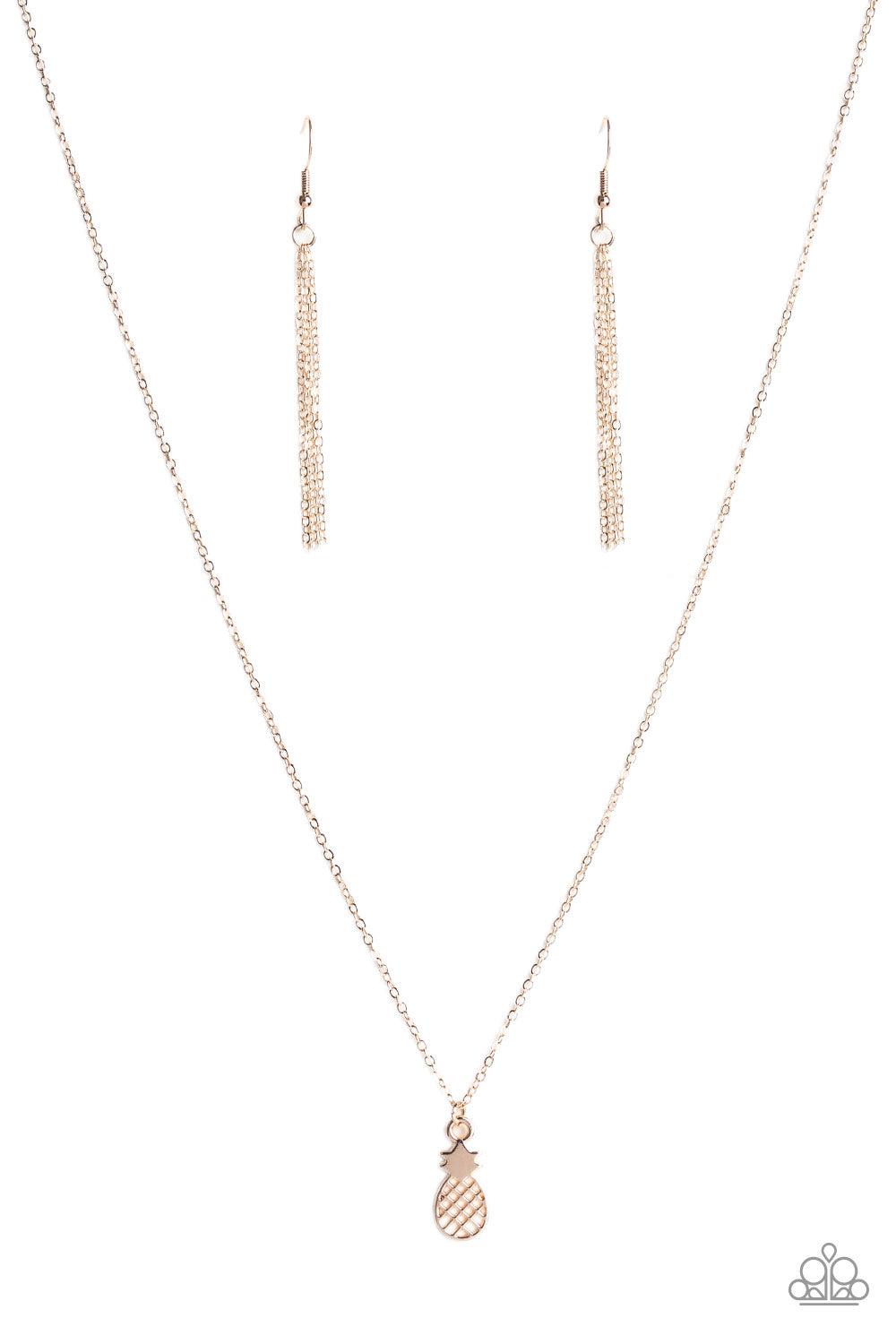 brought✽to✽you✽by✽blingflingbykat✽a-pineapple-a-day-rose-gold✽paparazzi-accessories