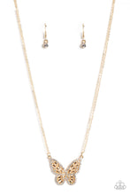 Load image into Gallery viewer, brought-to-you-by-blingflingbykat-baroque-butterfly-gold-necklace-paparazzi-accessories-
