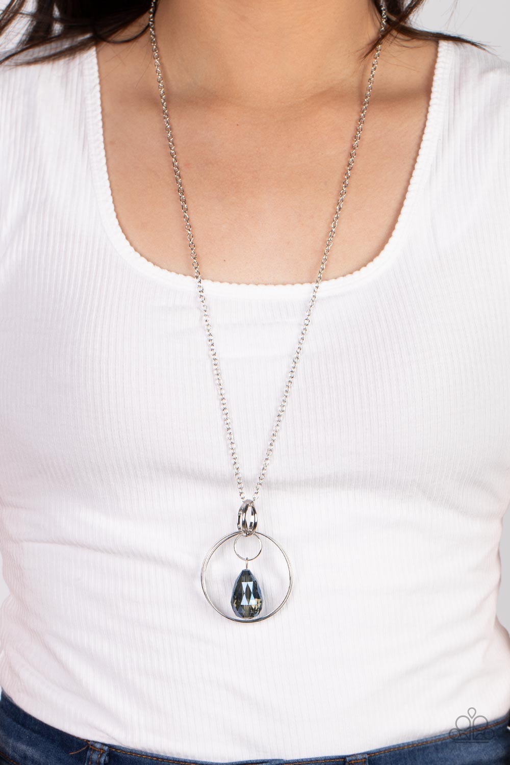 Paparazzi Accessories ❋Swinging Shimmer - Blue Necklace❋ Flat Rate Ship $4.50❋