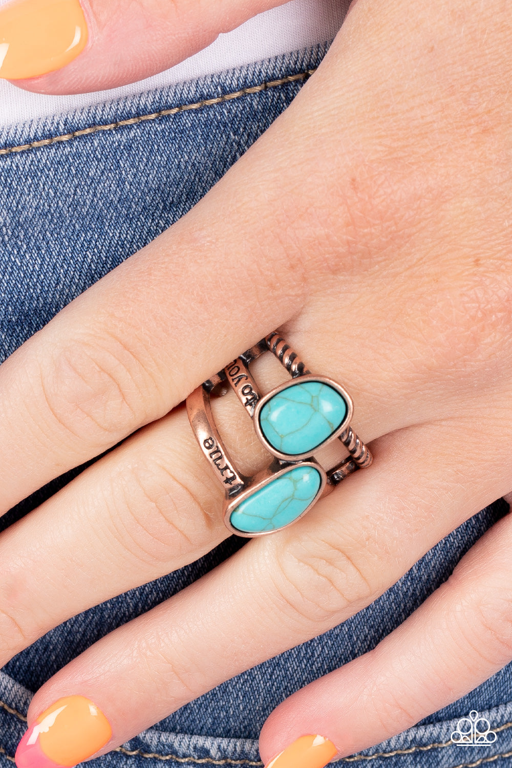 Paparazzi Accessories ❋True to You - Copper Ring❋ Flat Rate Ship $4.50❋