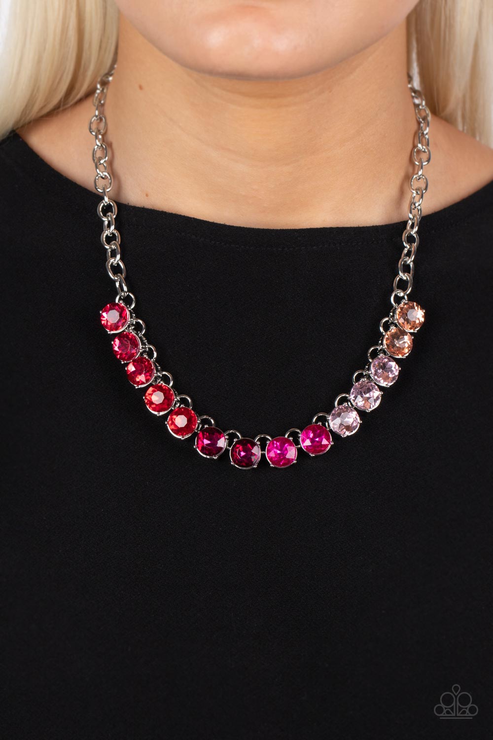 Paparazzi Accessories ❋Rainbow Resplendence - Pink Necklace❋ Flat Rate Ship $4.50❋