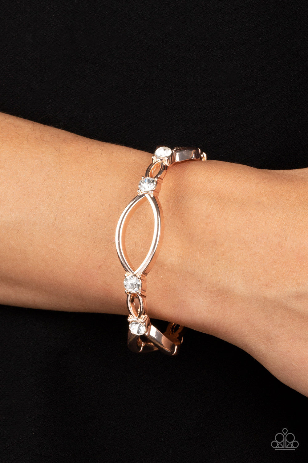 Paparazzi Accessories ❋Interwoven Illusion - Rose Gold Bracelet❋ Flat Rate Ship $4.50❋