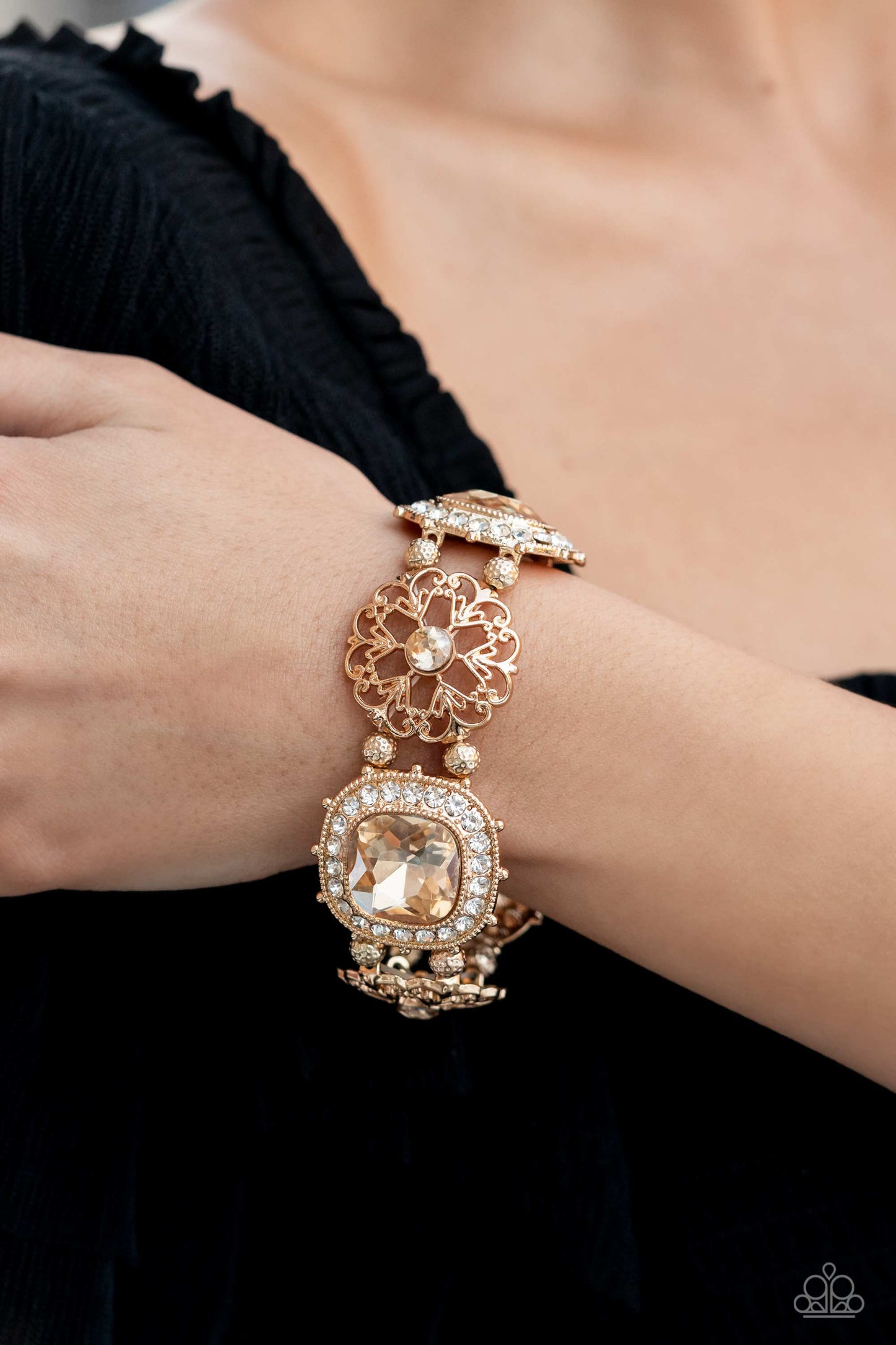 Paparazzi Accessories ❋Gilded Gallery - Gold Bracelet❋ Flat Rate Ship $4.50❋