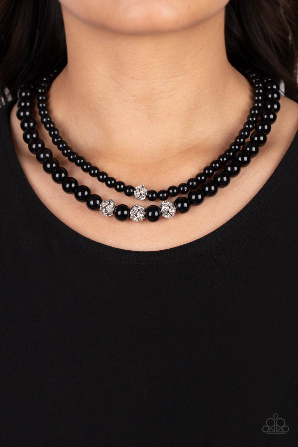 Paparazzi Accessories ❋Brilliant Ballerina - Black Necklace❋ Flat Rate Ship $4.50❋