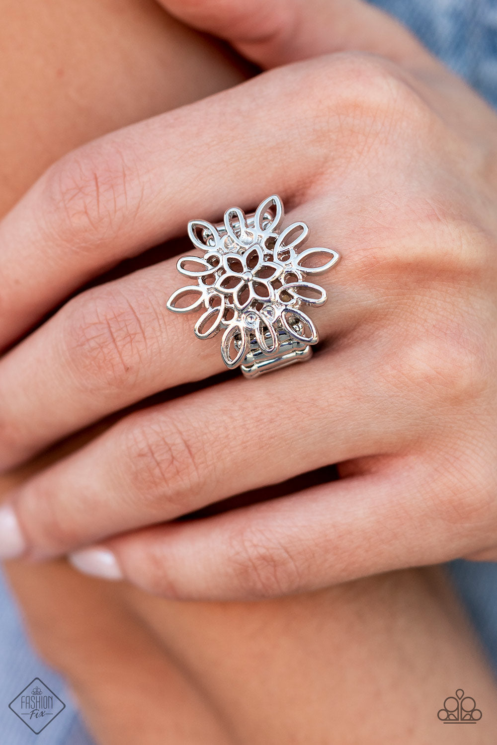 Paparazzi Accessories ❋Coastal Chic - Silver Ring❋ Flat Rate Ship $4.50❋