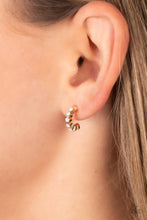 Load image into Gallery viewer, Paparazzi Accessories ❋Carefree Couture - Gold Earrings❋ Flat Rate Ship $4.50❋
