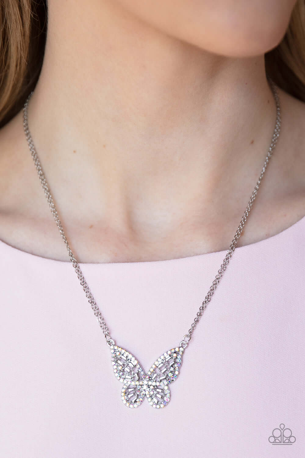 Paparazzi Accessories ❋Baroque Butterfly - Multi Necklace❋ Flat Rate Ship $4.50❋ - Image #2