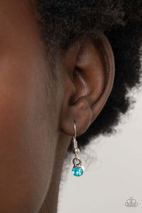 Paparazzi Accessories ✽Happily Heartwarming - Blue Necklace✽Flat Rate Ship $4.50✽ - Image #3