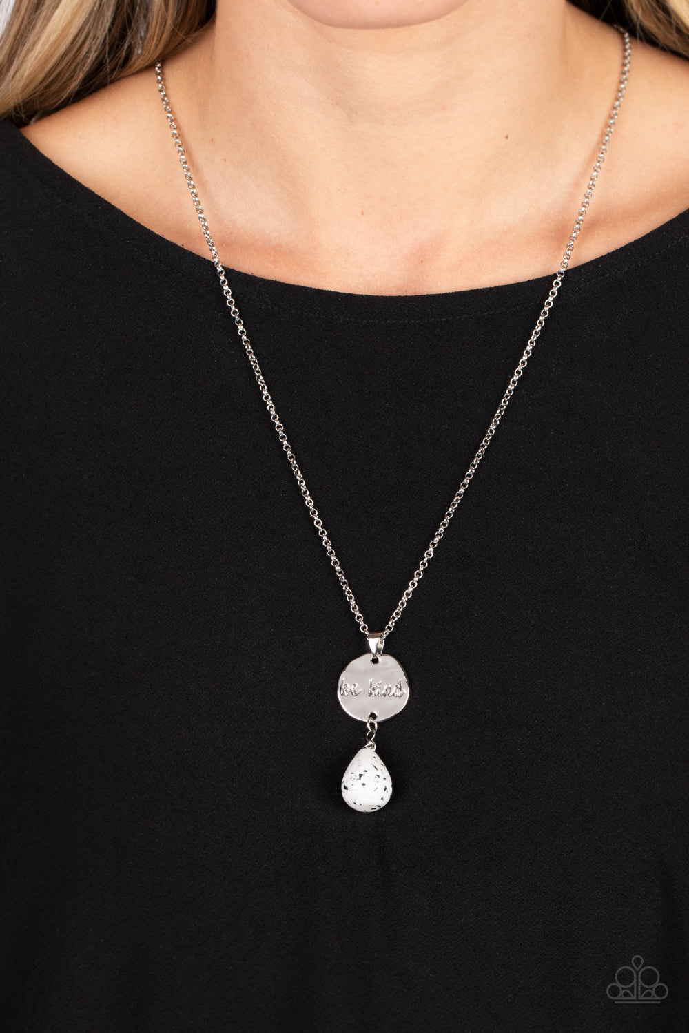Paparazzi Accessories ❋Caring Couture - White Necklace❋ Flat Rate Ship $4.50❋