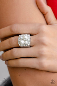 Paparazzi Accessories ❋Opulent Overture - White Ring❋ Flat Rate Ship $4.50❋