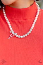 Load image into Gallery viewer, Paparazzi Accessories ❋Classy Cadenza - White Necklace❋ Flat Rate Ship $4.50❋
