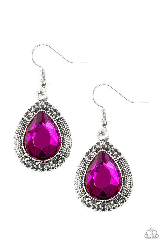 brought✽to✽you✽by✽blingflingbykat✽grandmaster-shimmer-pink-earrings✽paparazzi-accessories