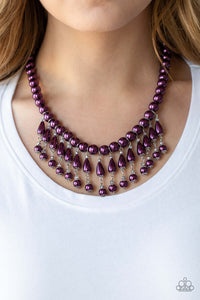 Paparazzi Accessories ✽ Miss Majestic - Purple Necklace✽Flat Rate Ship $4.50✽ - Image #2