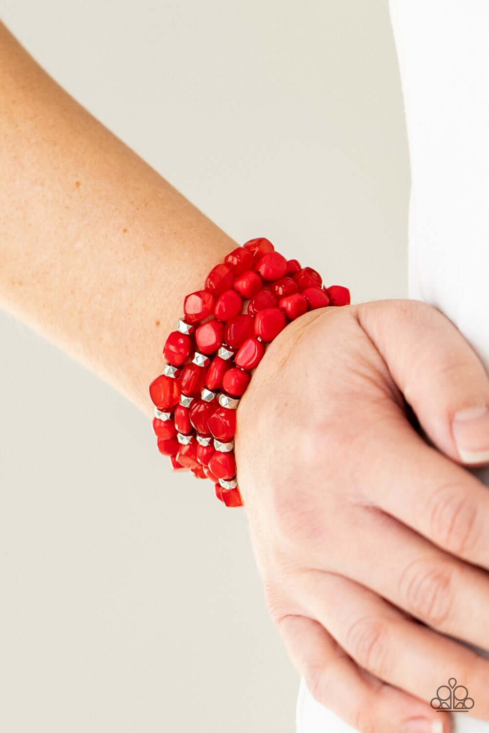 Paparazzi Accessories ❋Nice GLOWING! - Red Bracelet❋ Flat Rate Ship $4.50❋