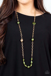 Paparazzi Accessories ❋Pardon My FABULOUS - Green Necklace❋ Flat Rate Ship $4.50❋ - Image #2