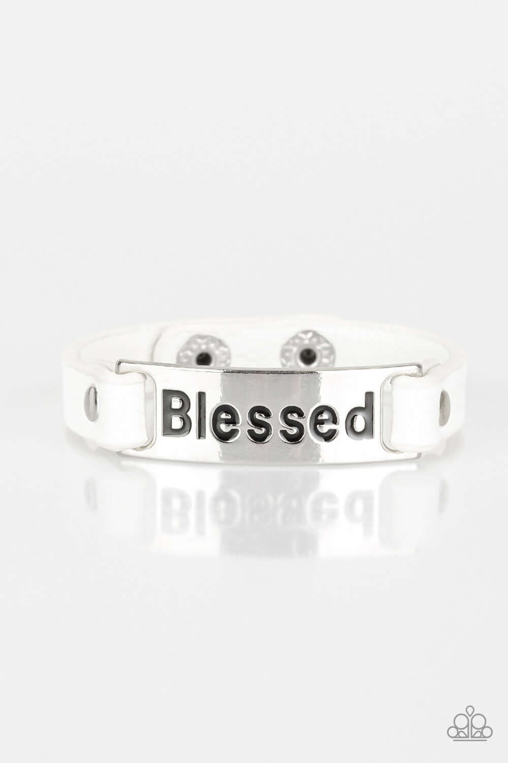 brought✽to✽you✽by✽blingflingbykat✽count-your-blessings-white-bracelet✽paparazzi-accessories