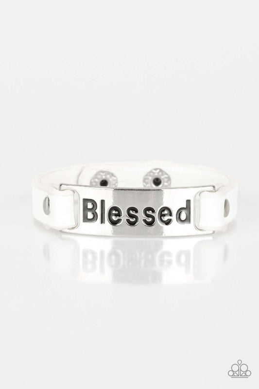 brought✽to✽you✽by✽blingflingbykat✽count-your-blessings-white-bracelet✽paparazzi-accessories