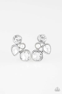 brought✽to✽you✽by✽blingflingbykat✽super-superstar-white-post earrings✽paparazzi-accessories