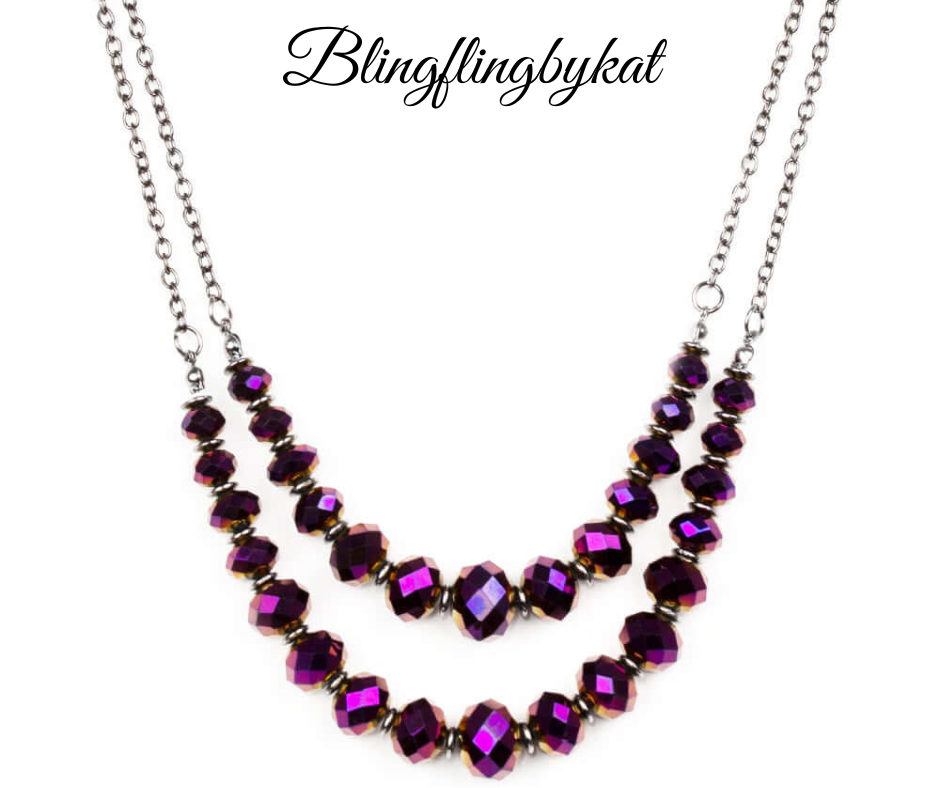 Paparazzi Accessories ❋Strikingly Spellbinding - Purple Necklace❋ Flat Rate Ship $4.50❋ - Image #4