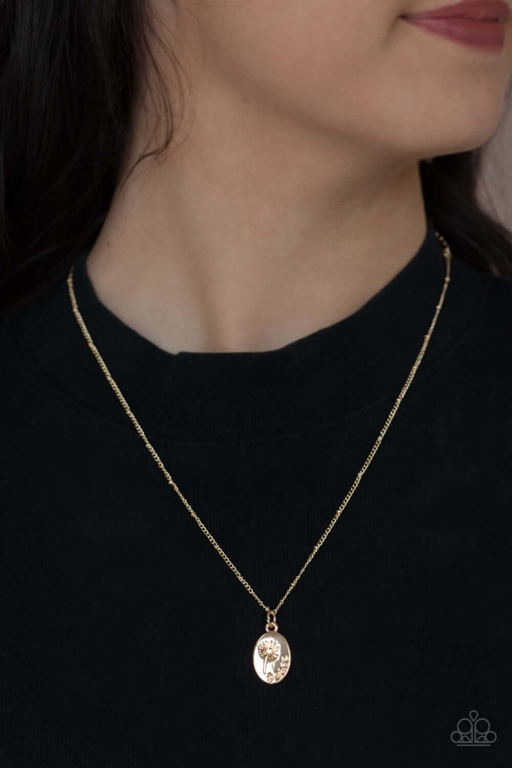 Paparazzi Accessories ❋Be The Peace You Seek - Gold Necklace❋ Flat Rate Ship $4.50❋ - Image #2