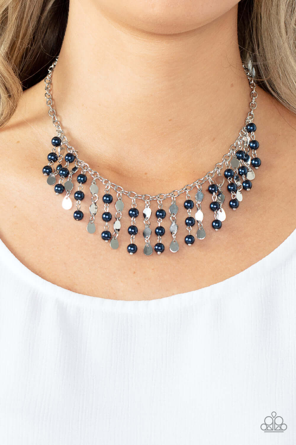 Paparazzi Accessories ❋Wall Street Stylist - Blue Necklace❋ Flat Rate Ship $4.50❋