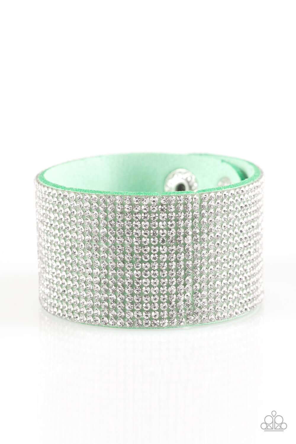 brought✽to✽you✽by✽blingflingbykat✽roll-with-the-punches-green-bracelet✽paparazzi-accessories