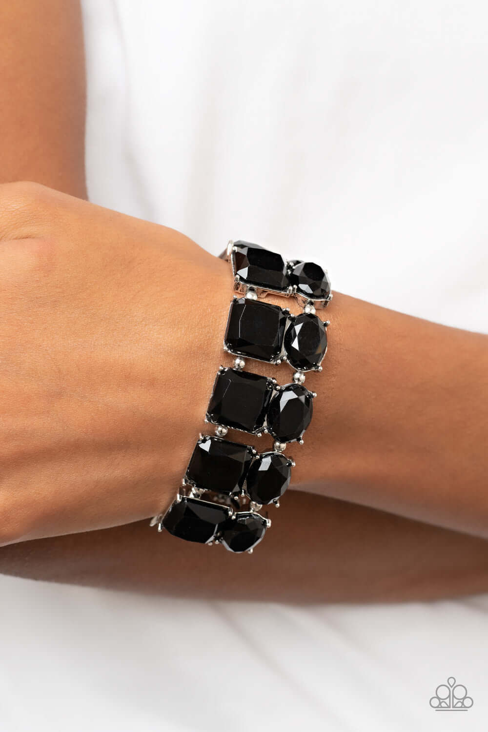 Paparazzi Accessories ❋Dont Forget Your Toga - Black Bracelet❋ Flat Rate Ship $4.50❋ - Image #2