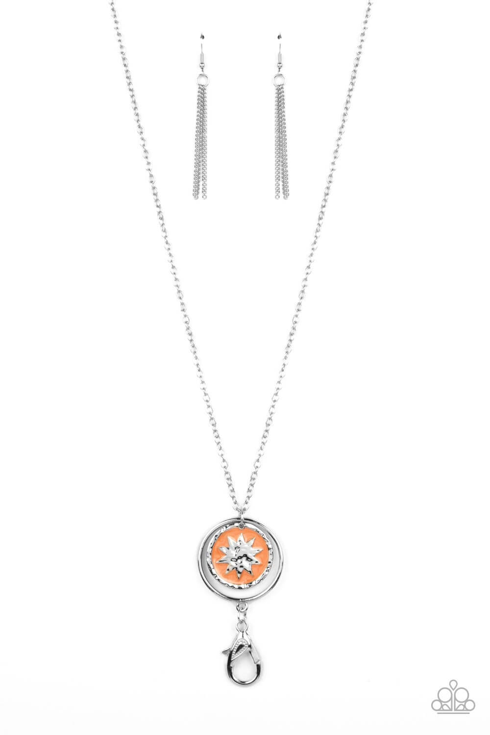 brought-to-you-by-blingflingbykat-cretian-crest-orange-lanyard-paparazzi-accessories-