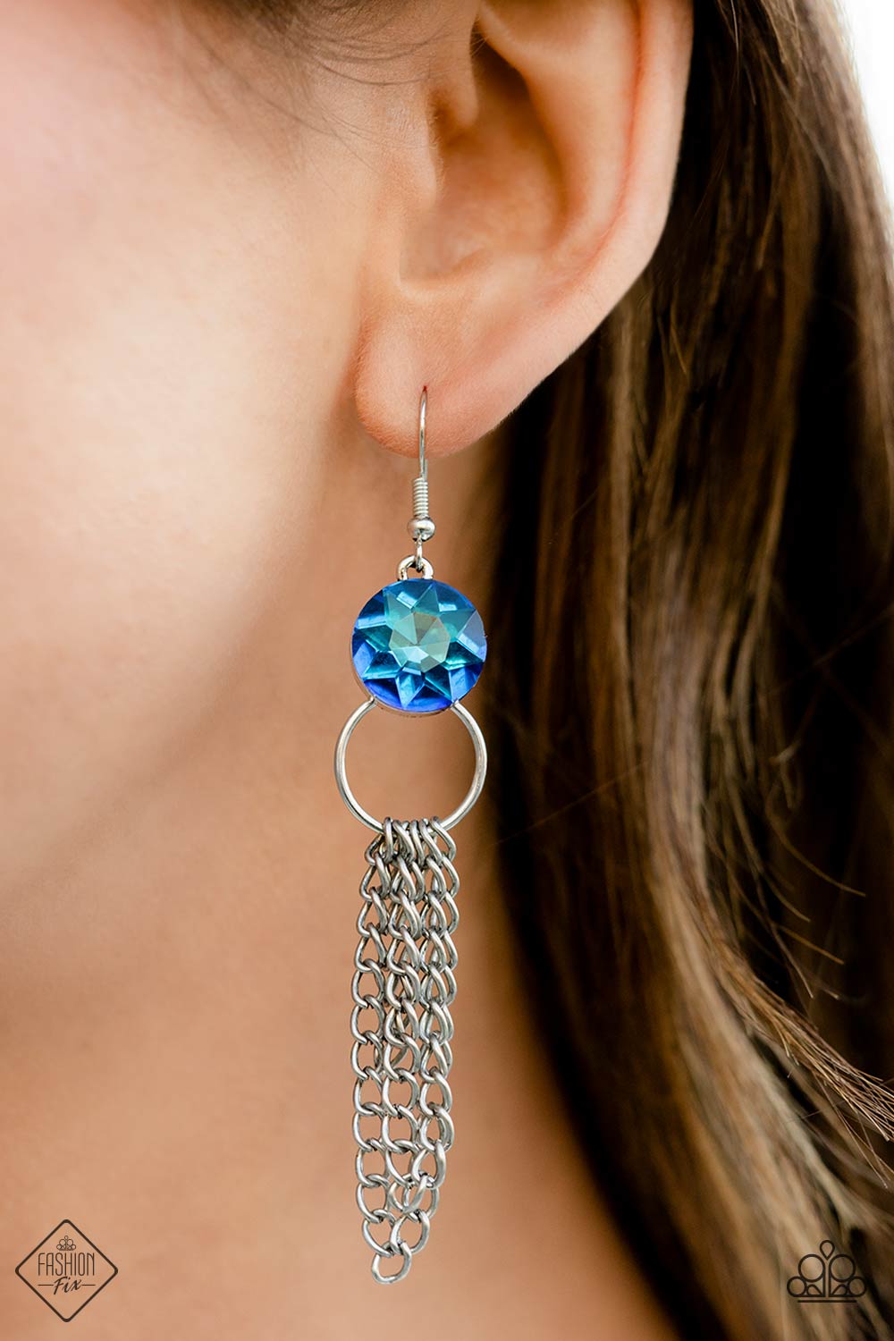 Paparazzi Accessories ❋Arthurian A-Lister - Blue Earrings❋ Flat Rate Ship $4.50❋