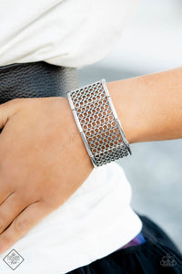Paparazzi Accessories ❋Camelot Couture - Silver Bracelet❋ Flat Rate Ship $4.50❋